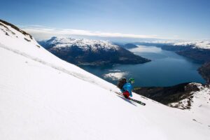 Skiing in Sogndal