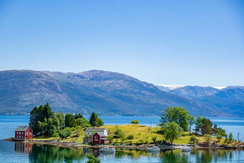 Norway Hardangerfjord.